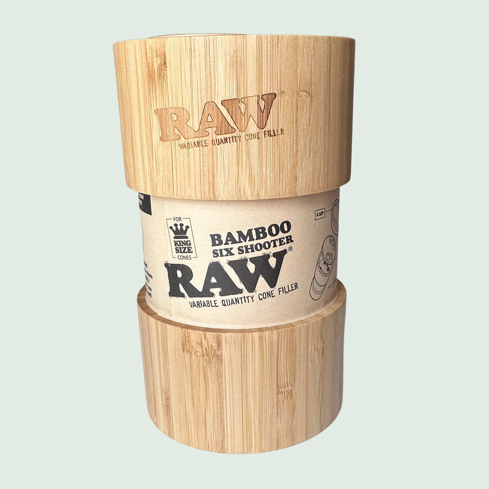 RAW Bamboo Six-Shooter - sólo 32,95€ - para conos king size