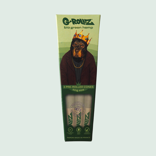 G-ROLLZ - 3er Pack Green Hemp 