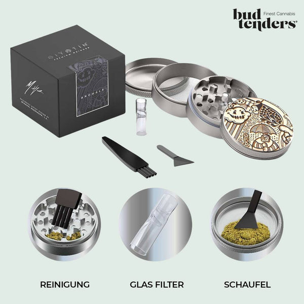 Giyotin Aluminum Grinder | 56mm